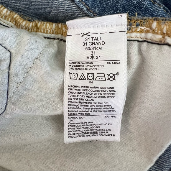 GAP Women’s Denim Skirt Size 31 Tall Grand Color Denim - Picture 11 of 11